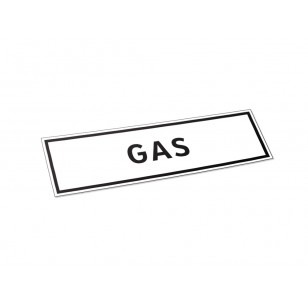 Gas - Label